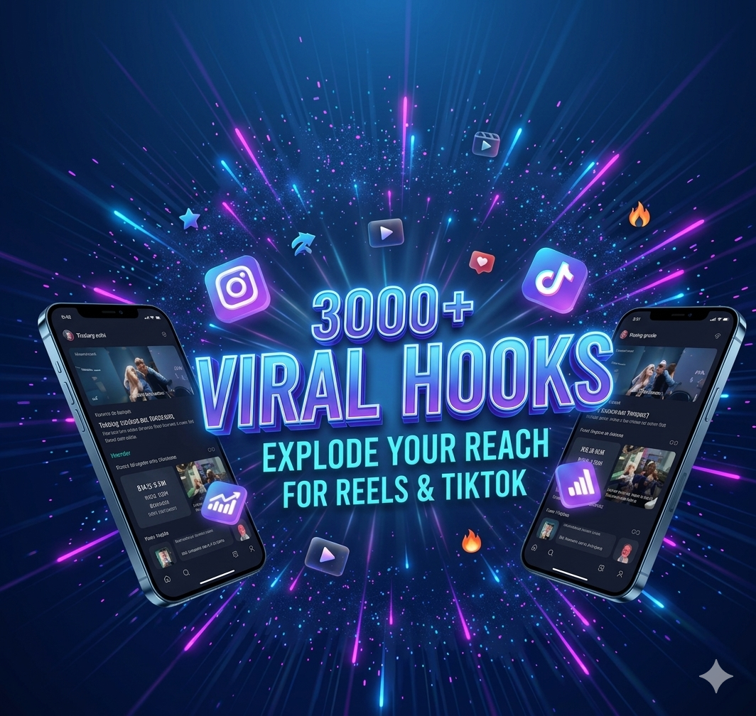 3000+ Premium Viral Hooks reel bundle